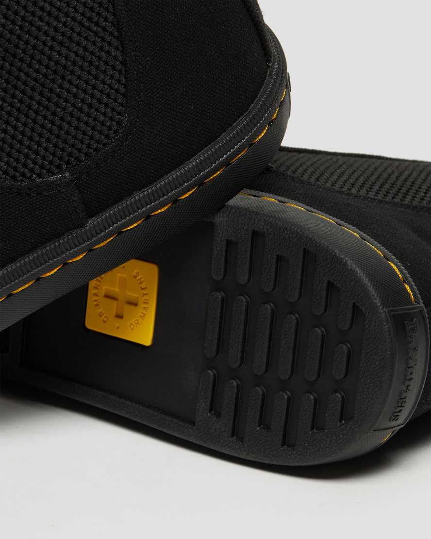 Černé dámské ležérní boty dr. martens makela chelsea