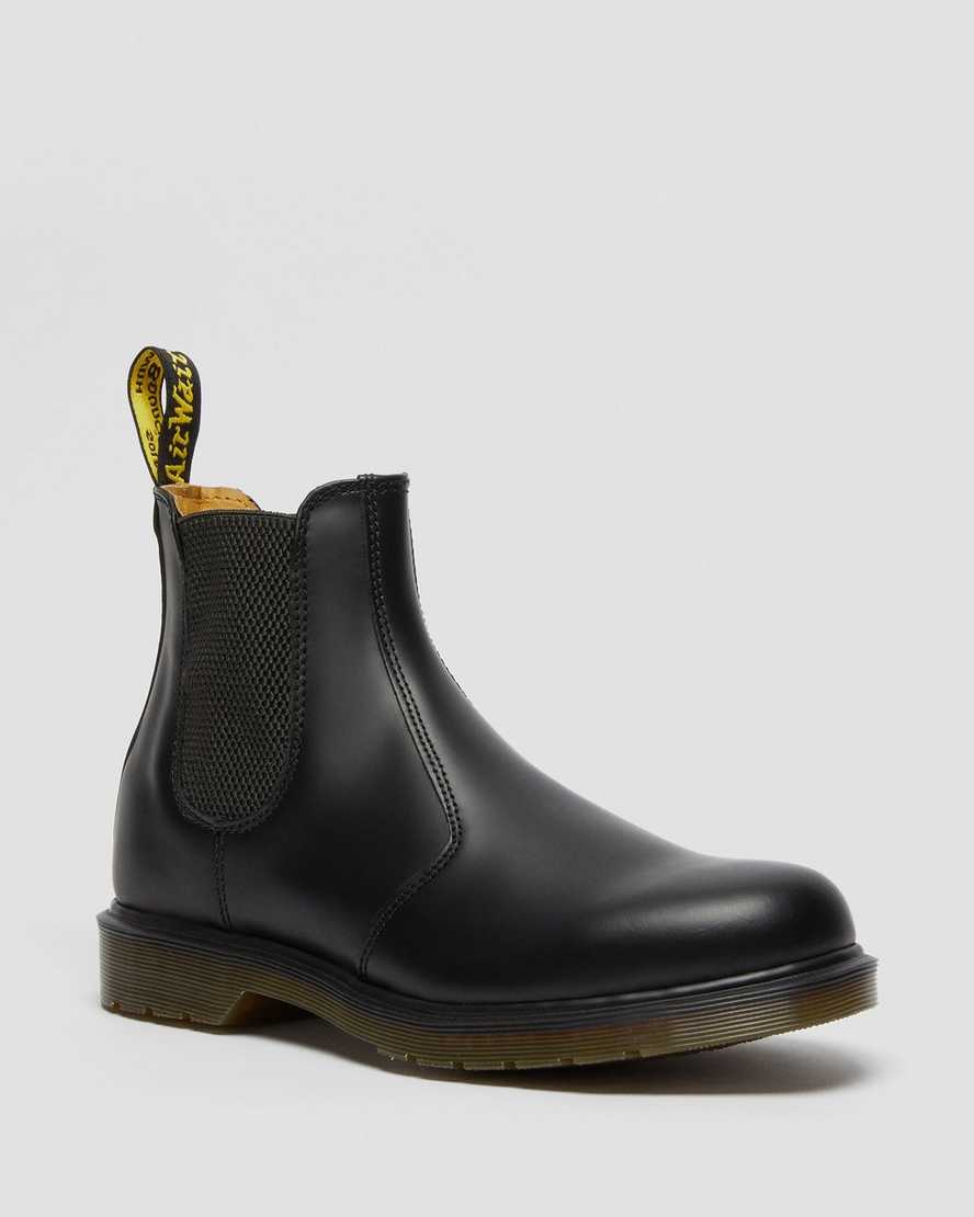 Černé dámské chelsea boty dr. martens 2976 smooth