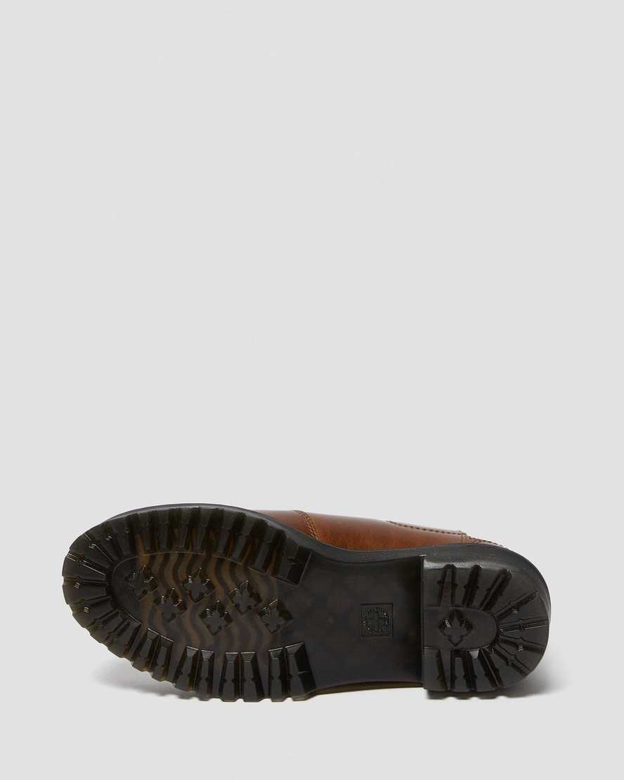 hnědé dámské chelsea boty dr. martens rometty ii