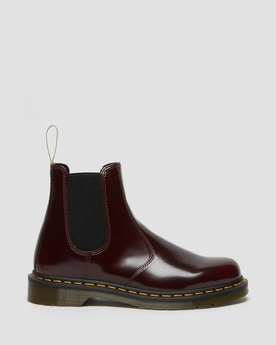 Červené dámské boty dr. martens 2976 chelsea
