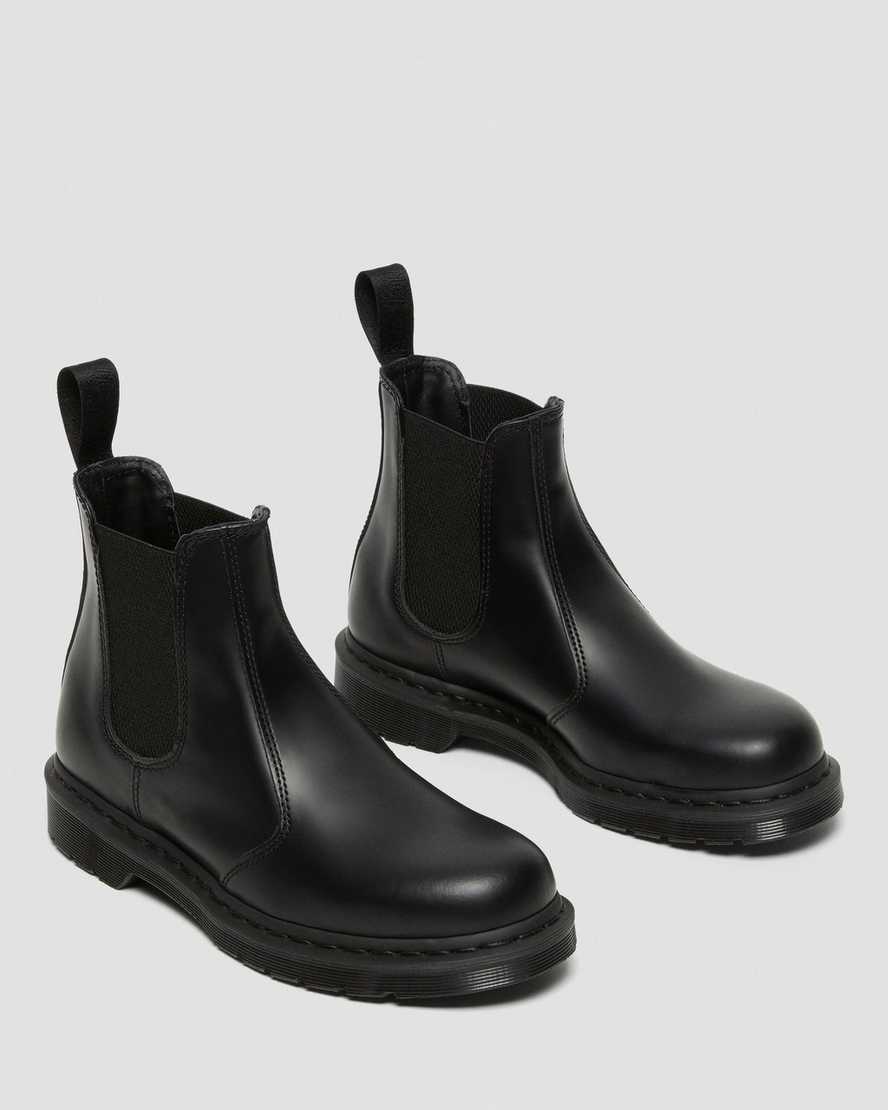 Černé dámské boty dr. martens 2976 mono smooth chelsea