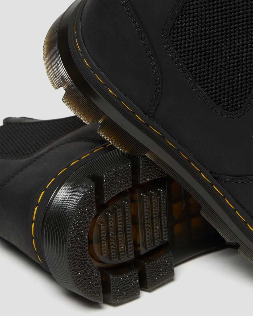 Černé dámské ležérní boty dr. martens 2976 chelsea