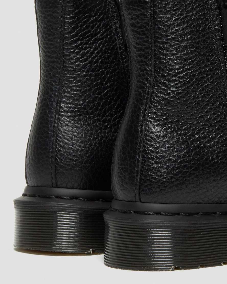 Černé dámské boty dr. martens 2976 na zip chelsea