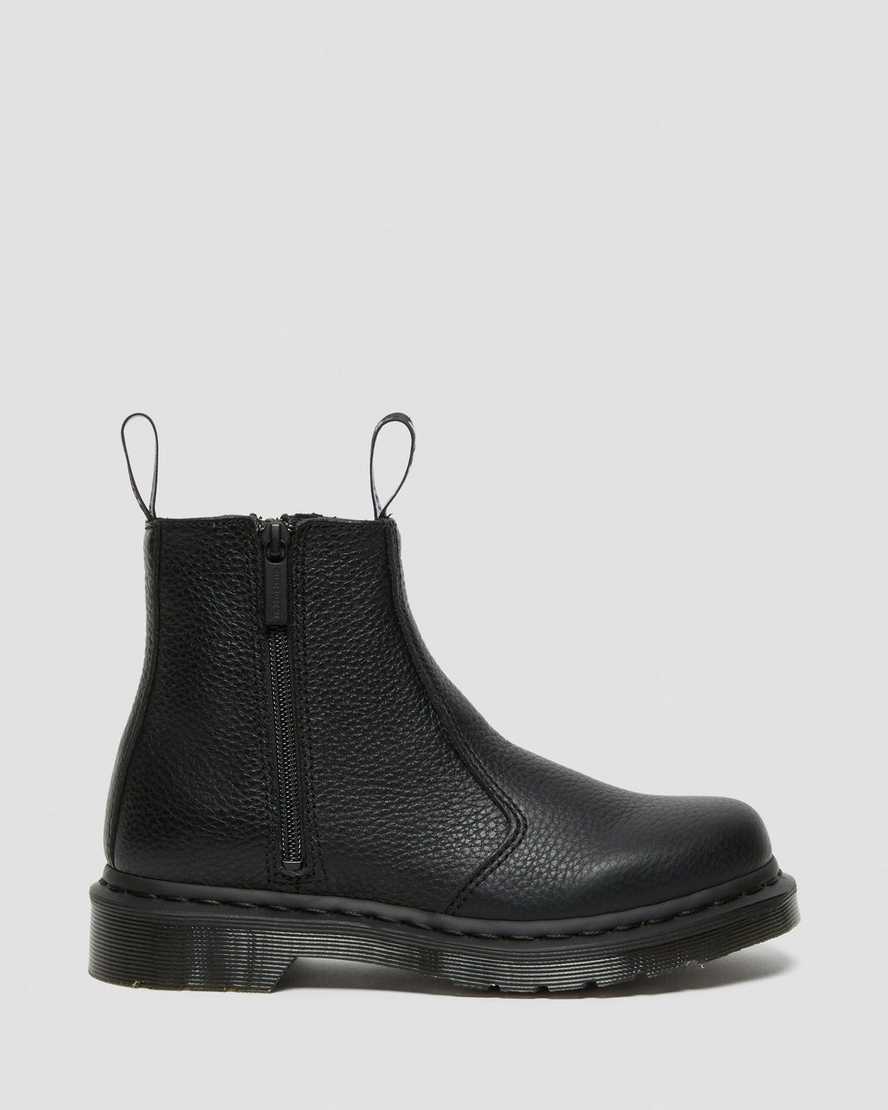 Černé dámské boty dr. martens 2976 na zip chelsea