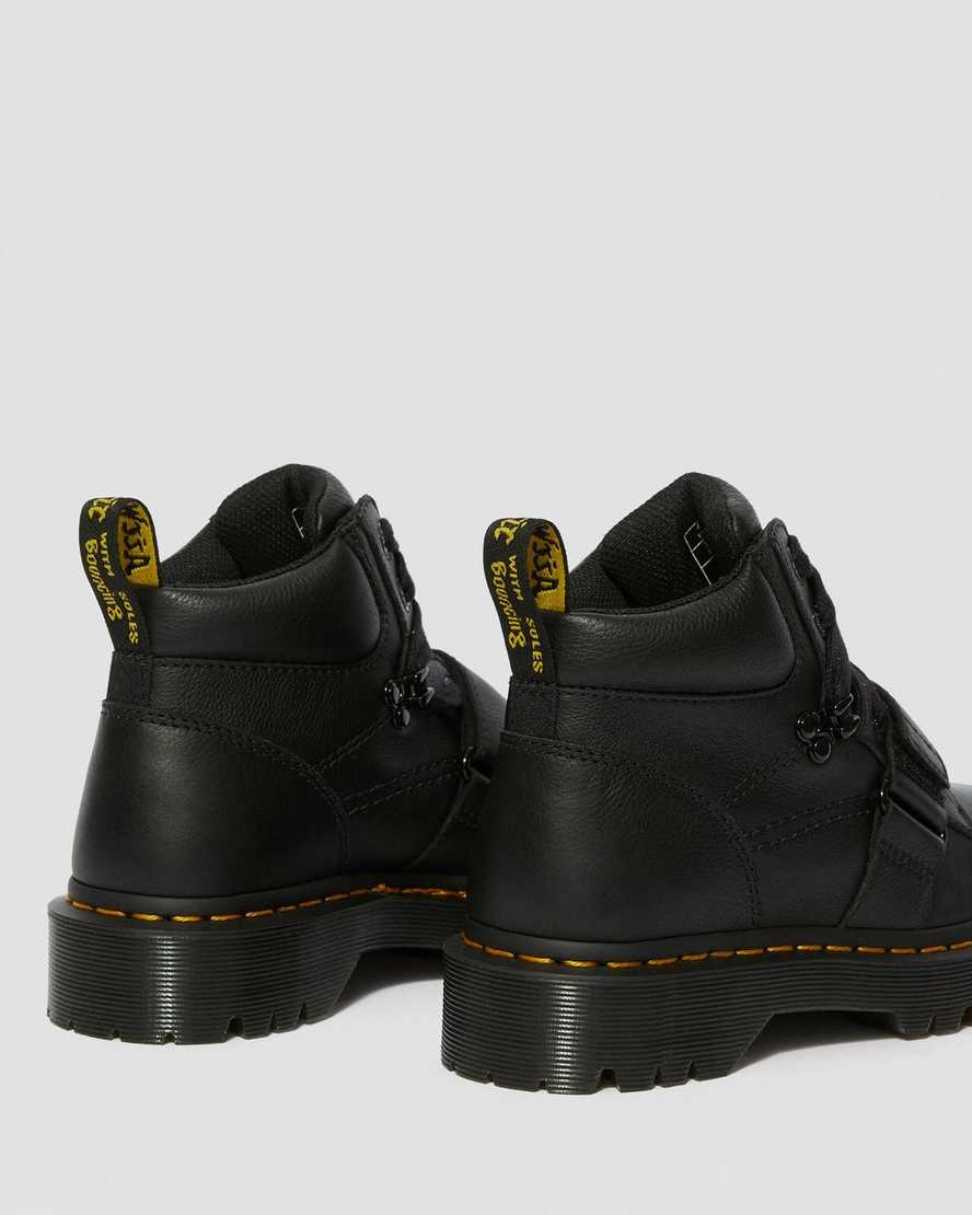 Černé dámské robustní boty dr. martens zuma ii