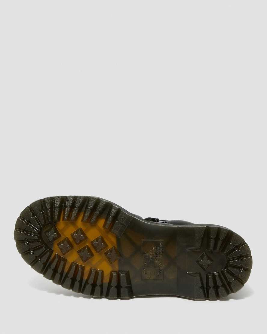 Černé dámské robustní boty dr. martens zuma ii