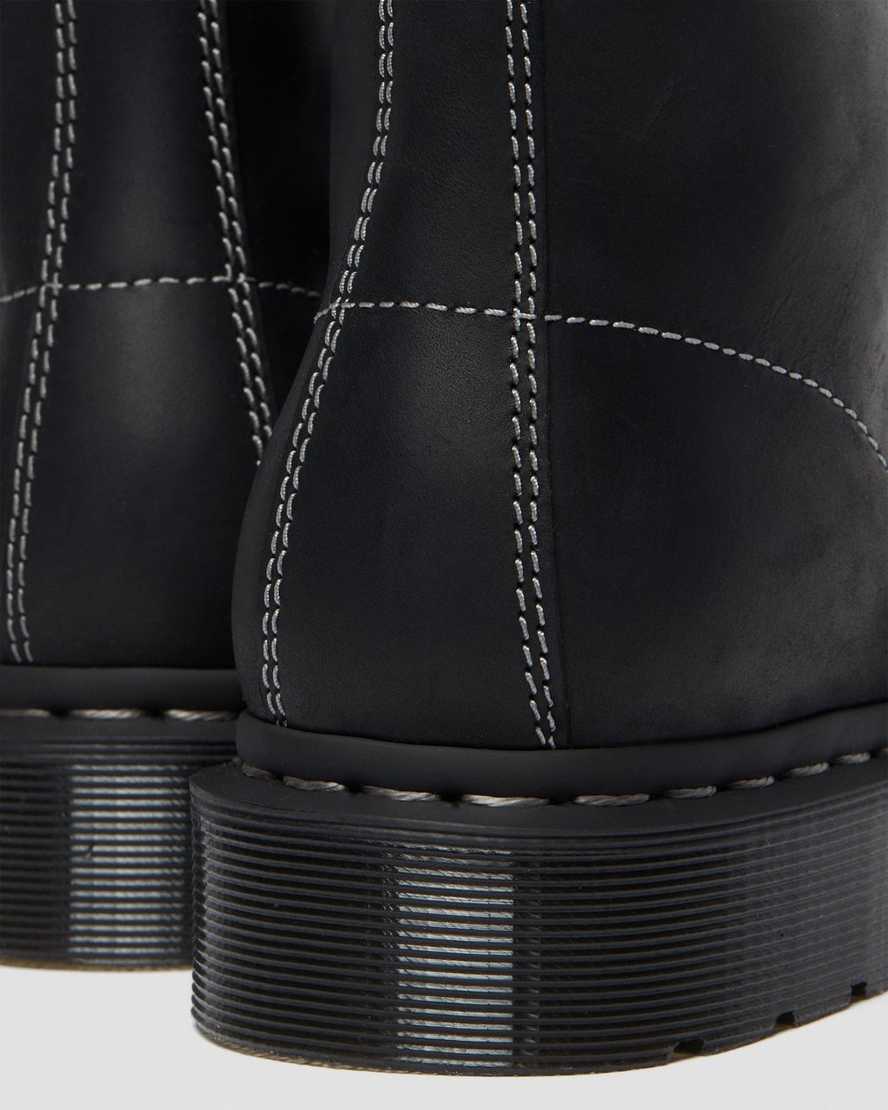 Černé dámské šněrovací boty dr. martens 1460 pascal zip