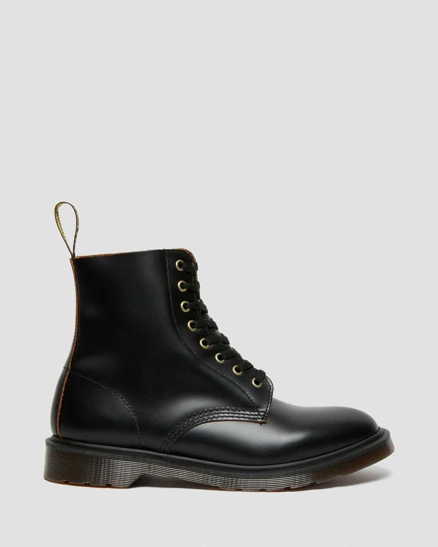 Černé dámské šněrovací boty dr. martens 1460 vintage smooth
