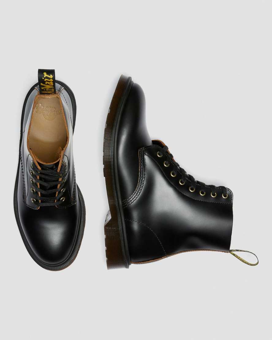 Černé dámské šněrovací boty dr. martens 1460 vintage smooth
