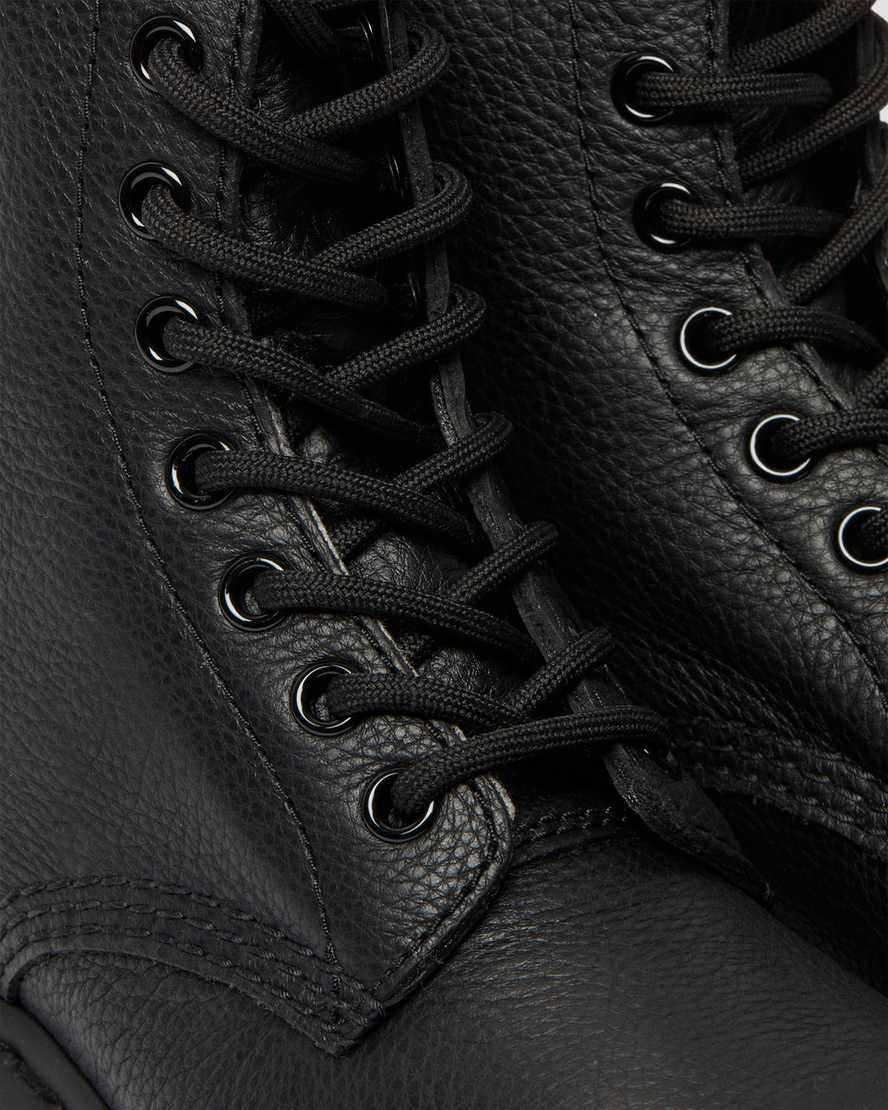 Černé dámské šněrovací boty dr. martens 1460 pascal mono