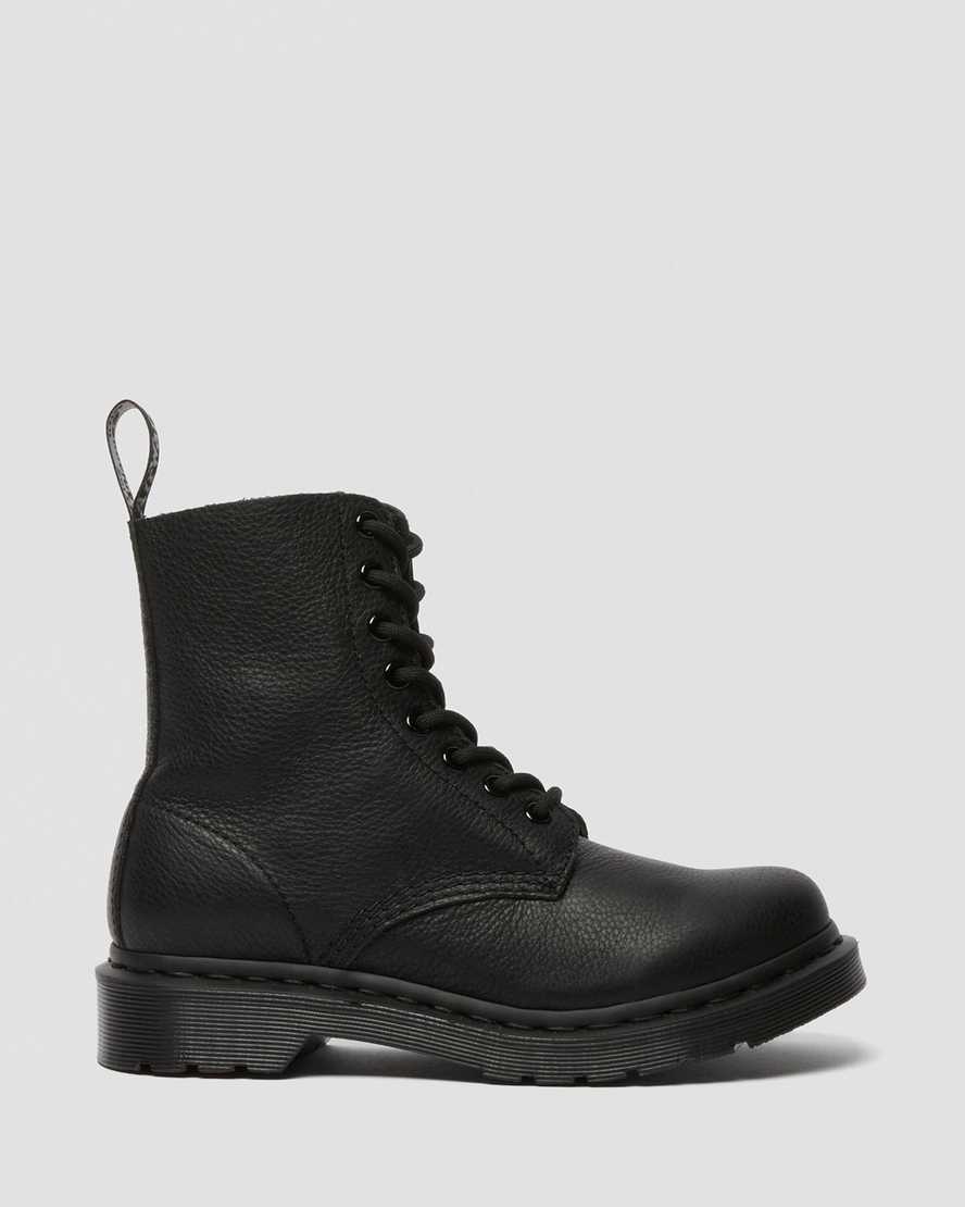 Černé dámské šněrovací boty dr. martens 1460 pascal mono