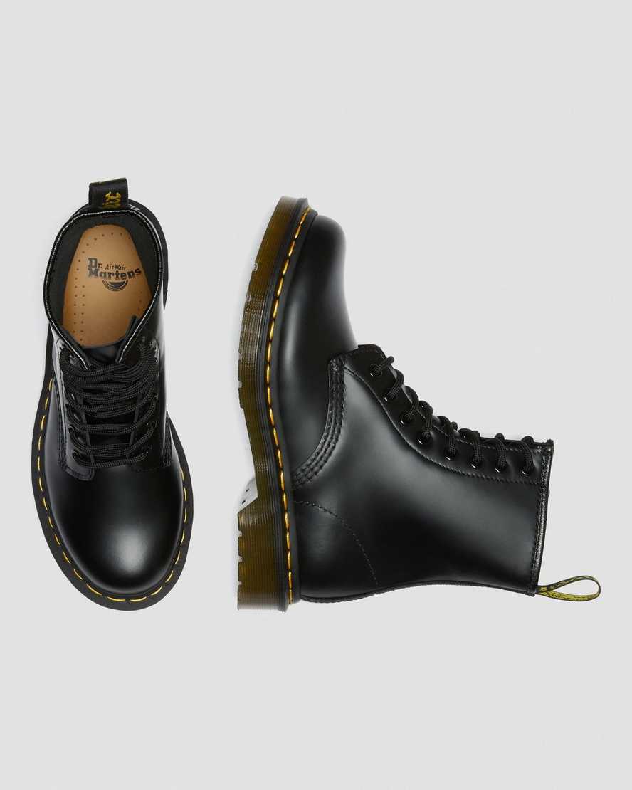 Černé dámské šněrovací boty dr. martens 1460 smooth