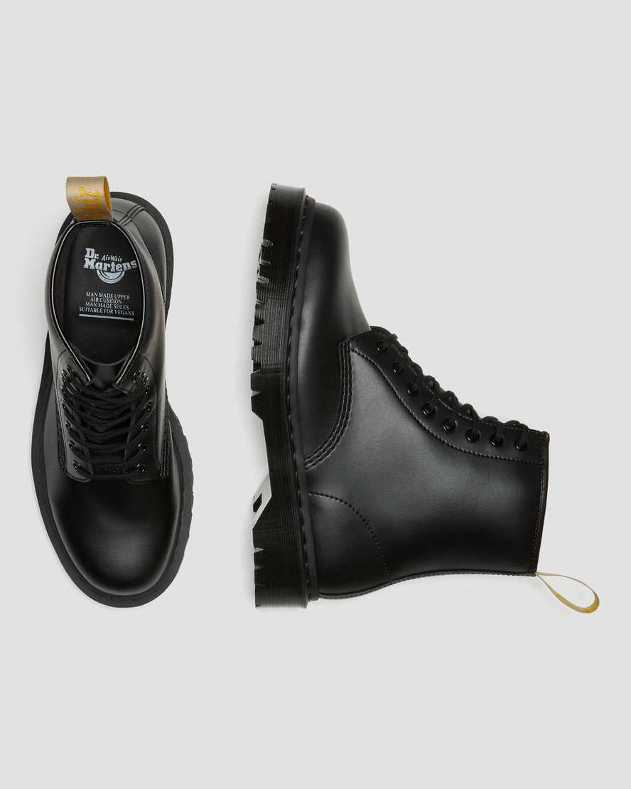 Černé dámské šněrovací boty dr. martens 1460 bex mono