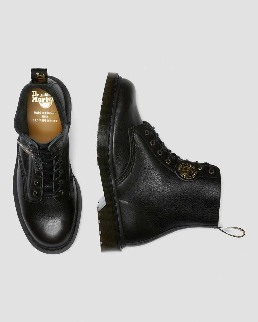 Černé dámské šněrovací boty dr. martens 1460 pascal