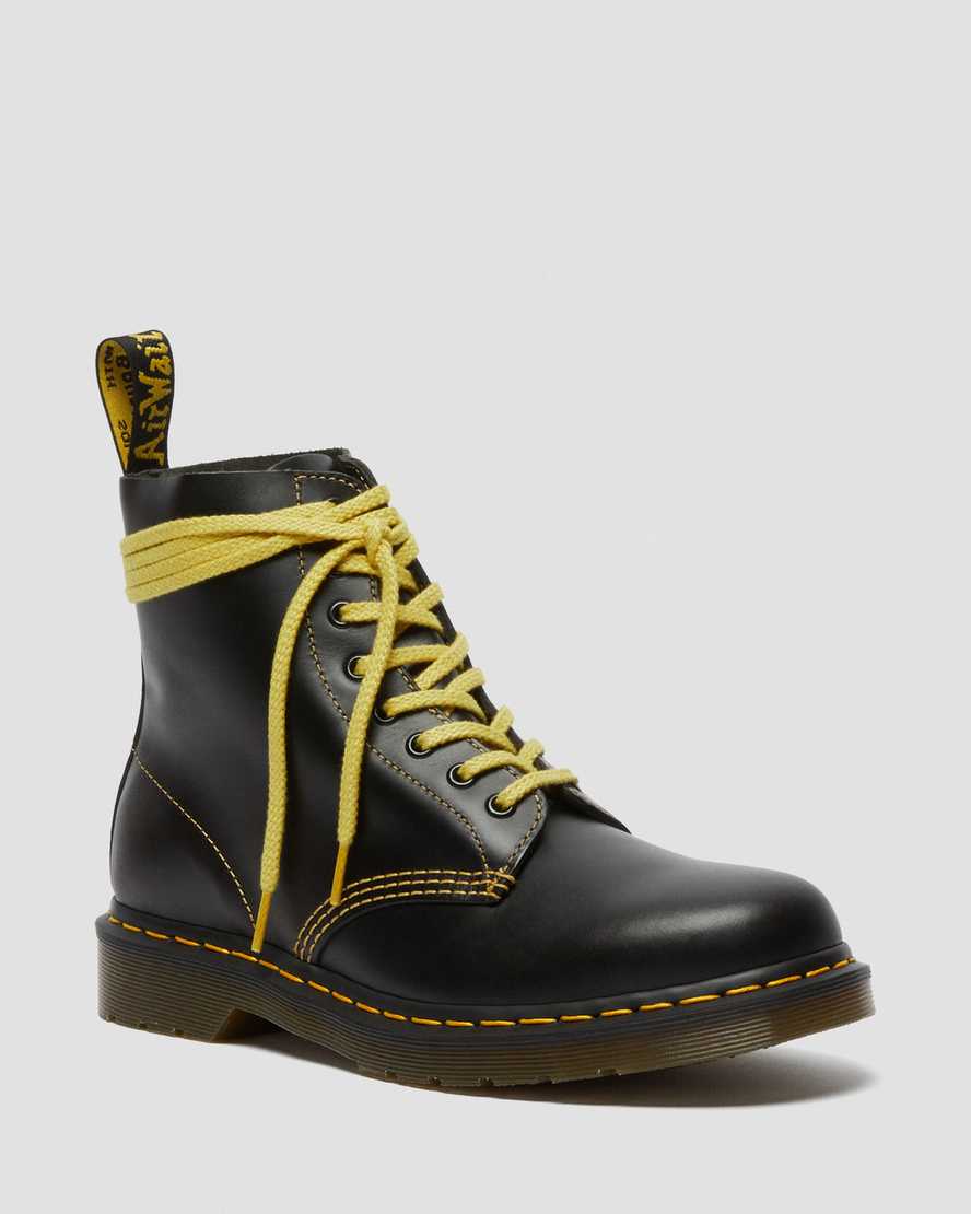 Černé dámské šněrovací boty dr. martens 1460 pascal atlas