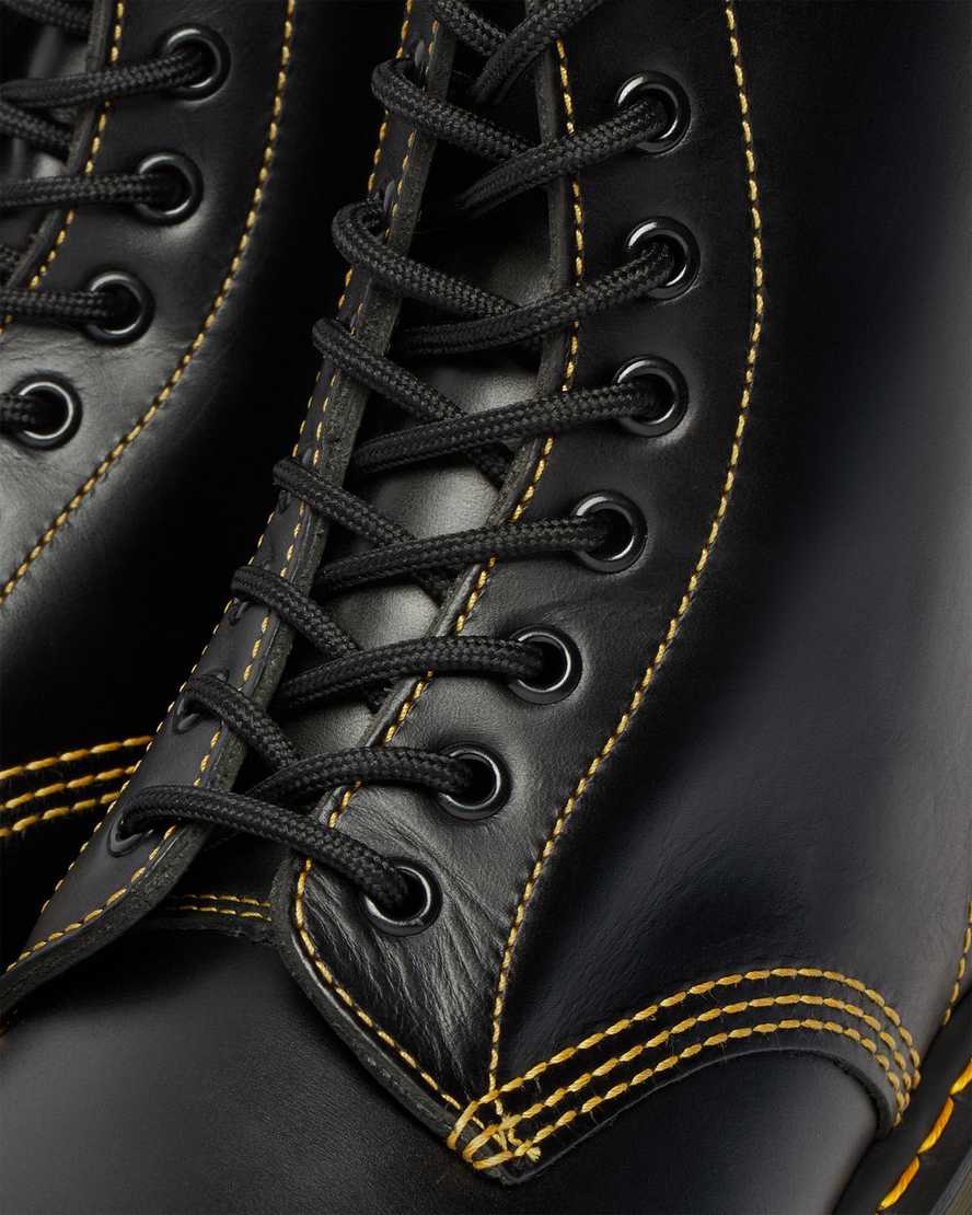 Černé dámské šněrovací boty dr. martens 1460 pascal atlas
