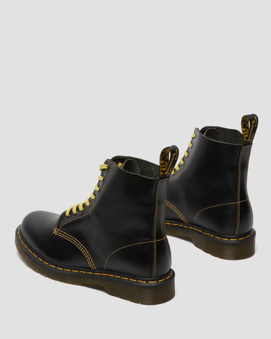 Černé dámské šněrovací boty dr. martens 1460 pascal atlas