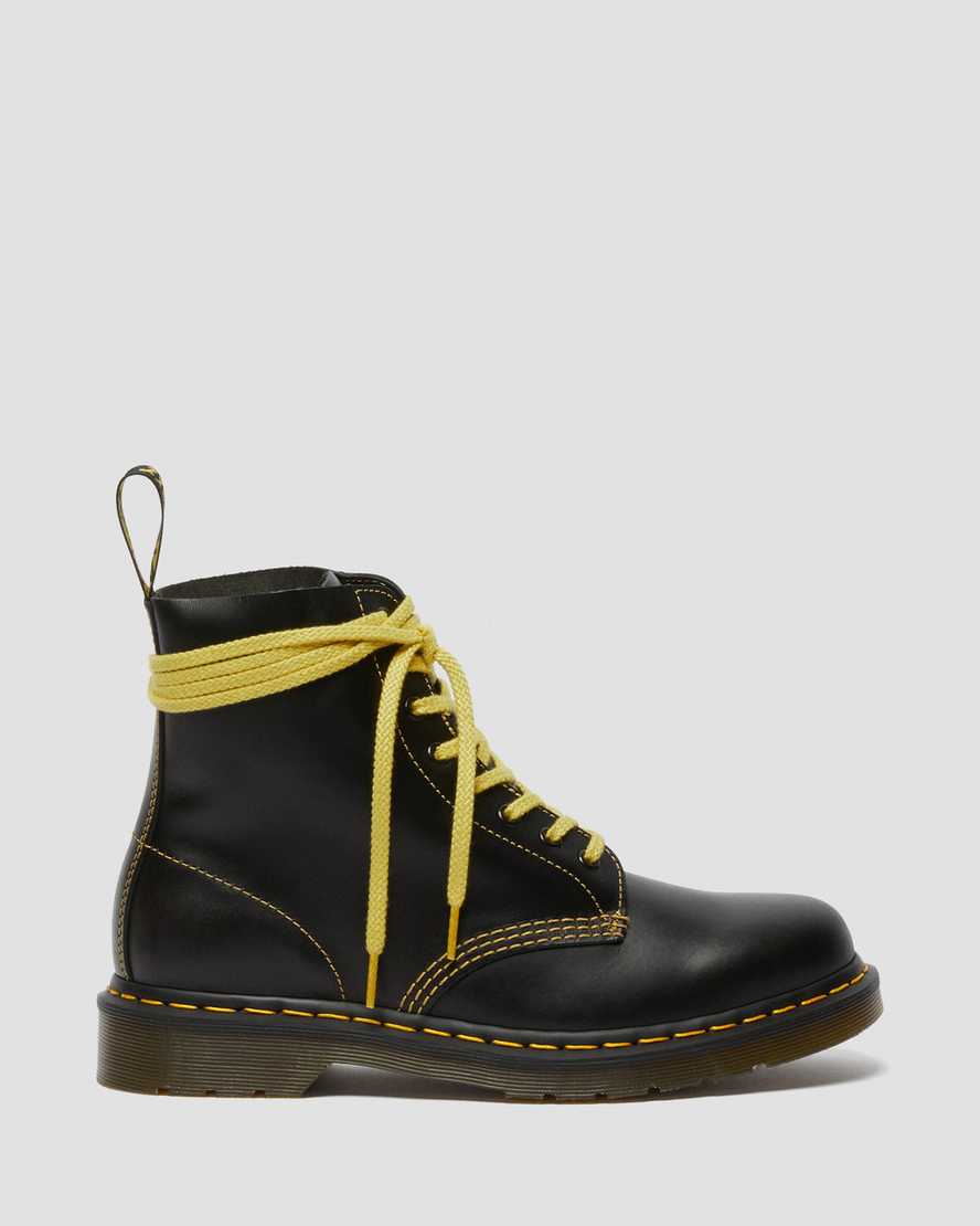Černé dámské šněrovací boty dr. martens 1460 pascal atlas