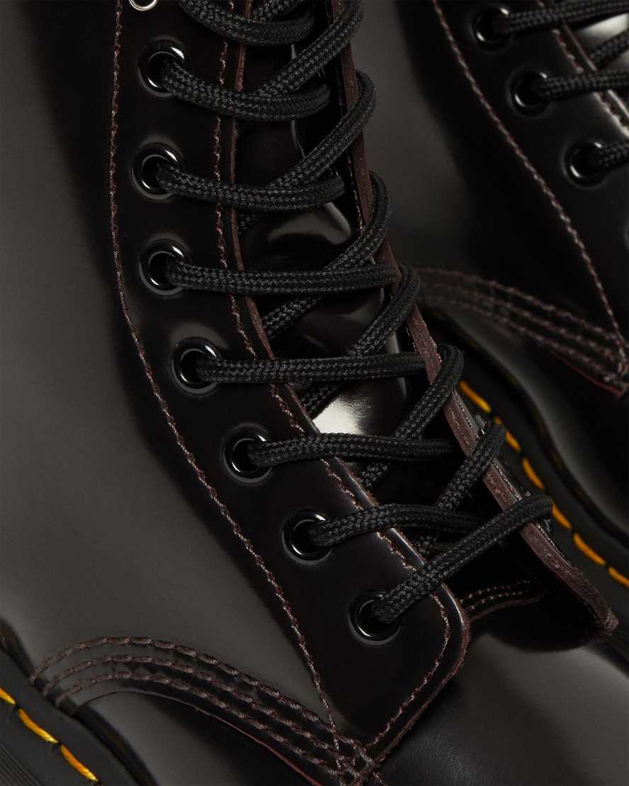 Červené dámské šněrovací boty dr. martens 1460 arcadia