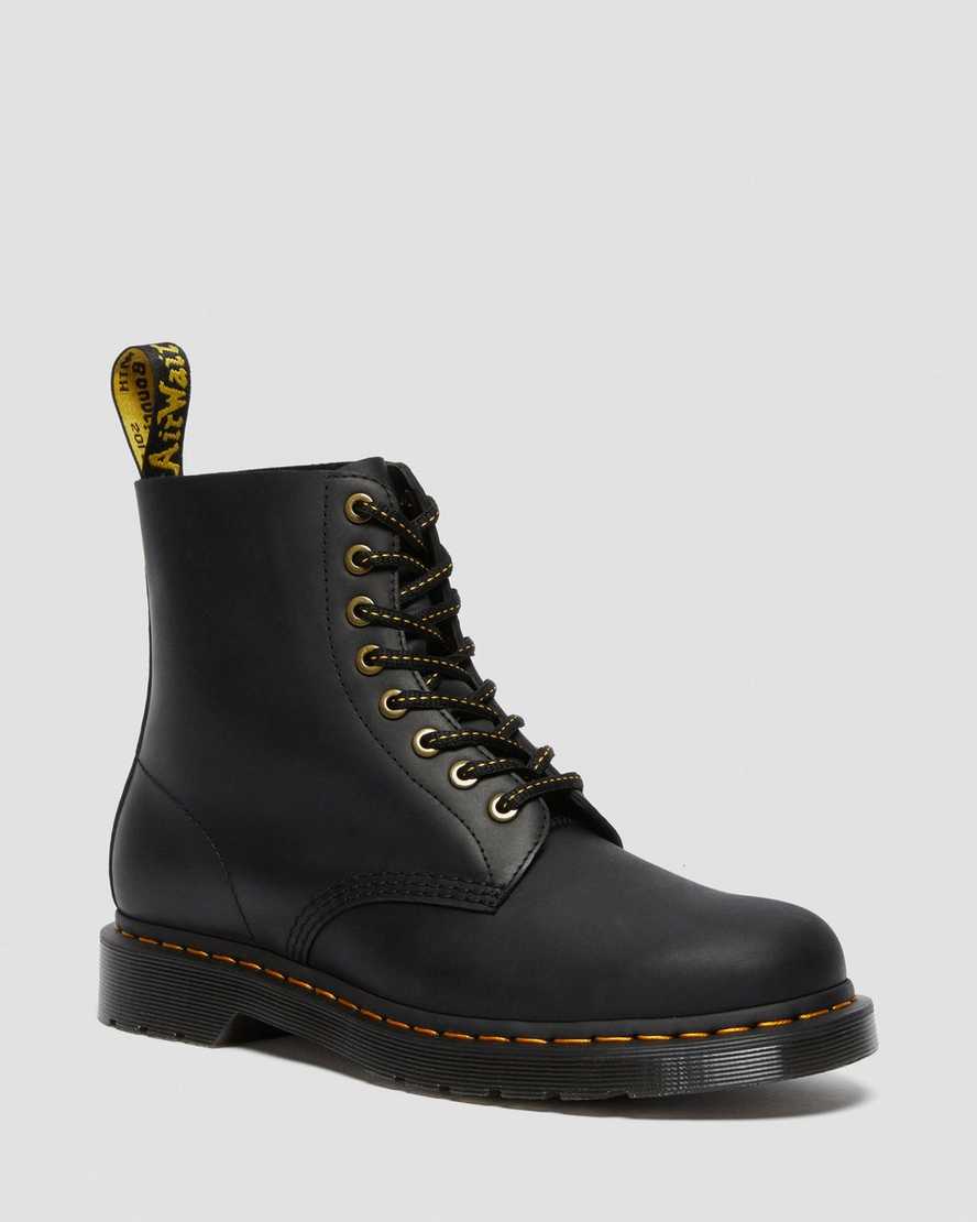 Černé dámské šněrovací boty dr. martens 1460 pascal