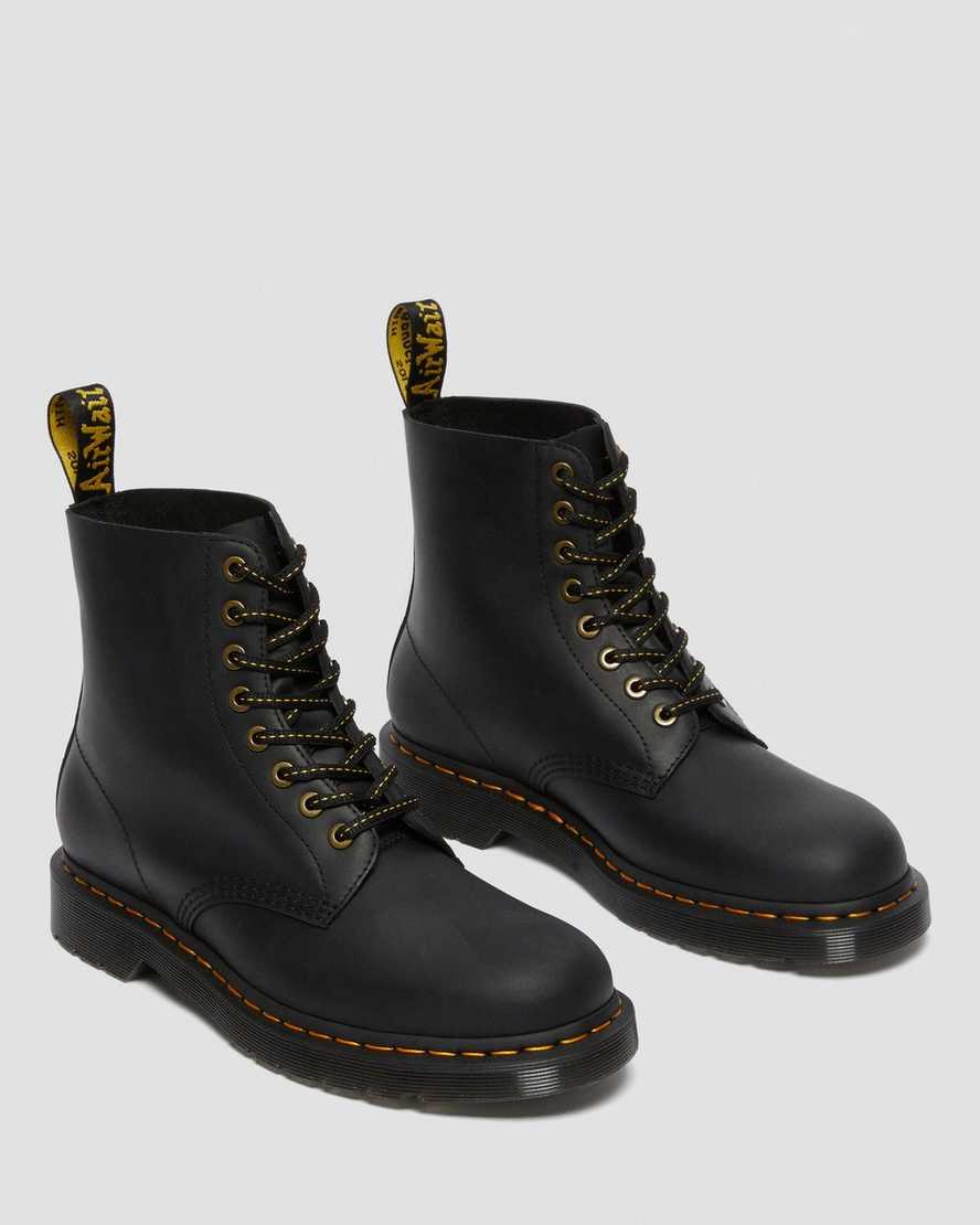 Černé dámské šněrovací boty dr. martens 1460 pascal