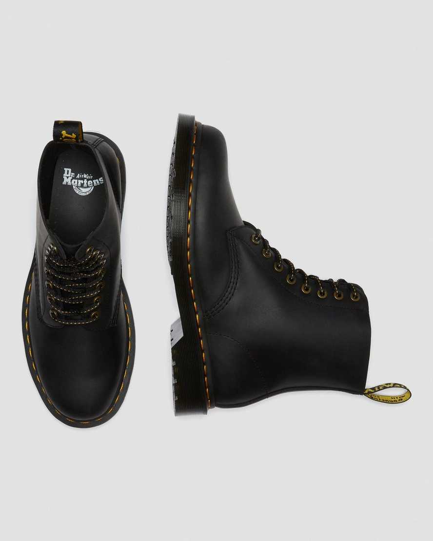 Černé dámské šněrovací boty dr. martens 1460 pascal