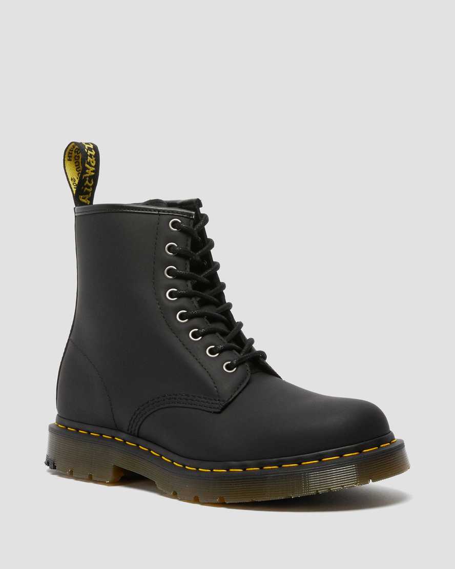 Černé dámské šněrovací boty dr. martens 1460 dms wintergrip