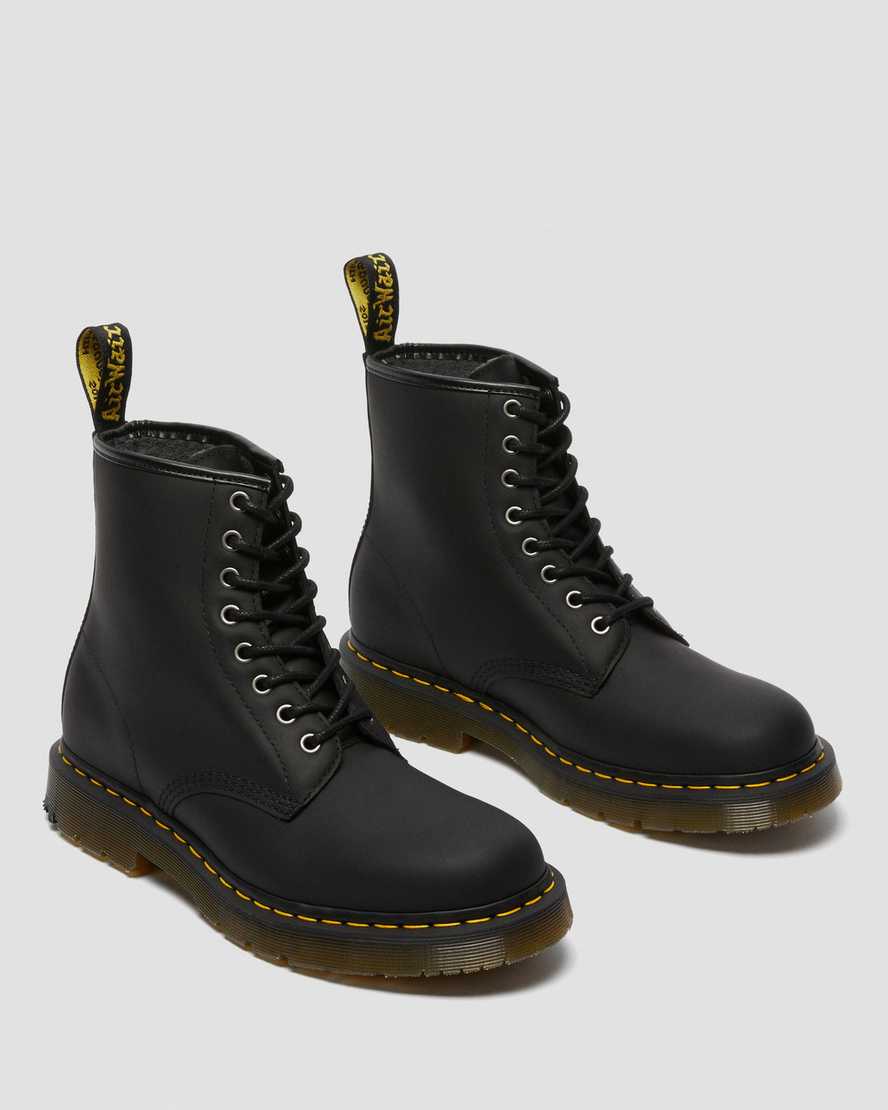 Černé dámské šněrovací boty dr. martens 1460 dms wintergrip