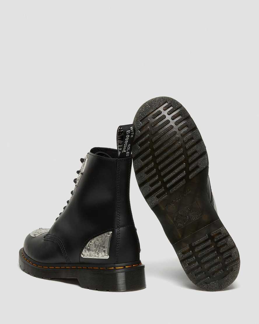 Černé dámské šněrovací boty dr. martens king nerd 1460