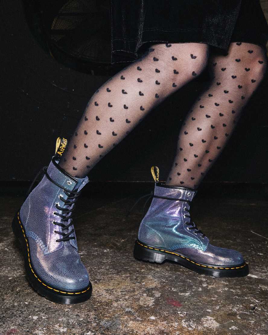 vícebarevné dámské šněrovací boty dr. martens 1460 rainbow ray
