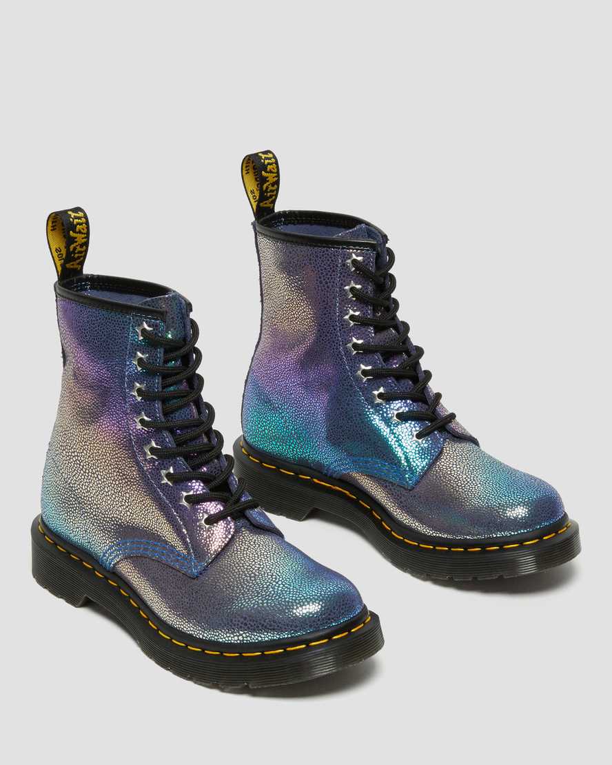 vícebarevné dámské šněrovací boty dr. martens 1460 rainbow ray