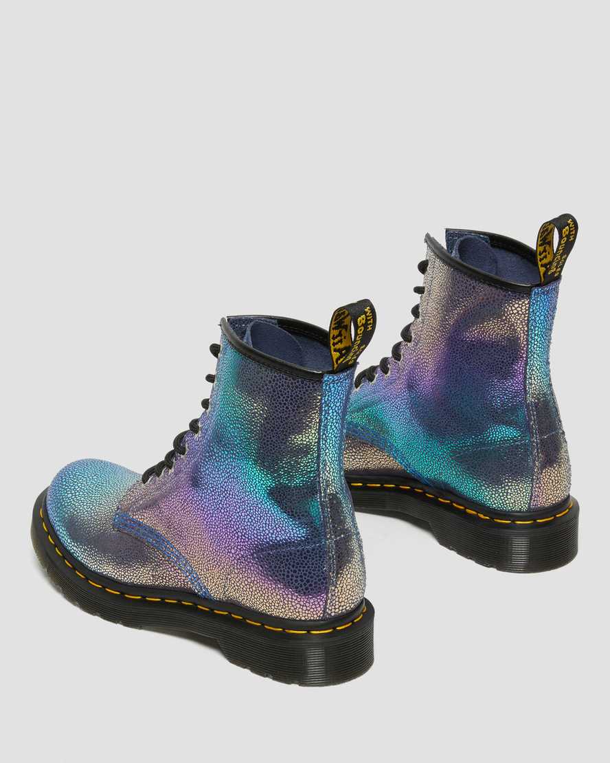 vícebarevné dámské šněrovací boty dr. martens 1460 rainbow ray