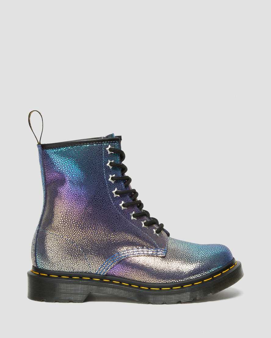 vícebarevné dámské šněrovací boty dr. martens 1460 rainbow ray