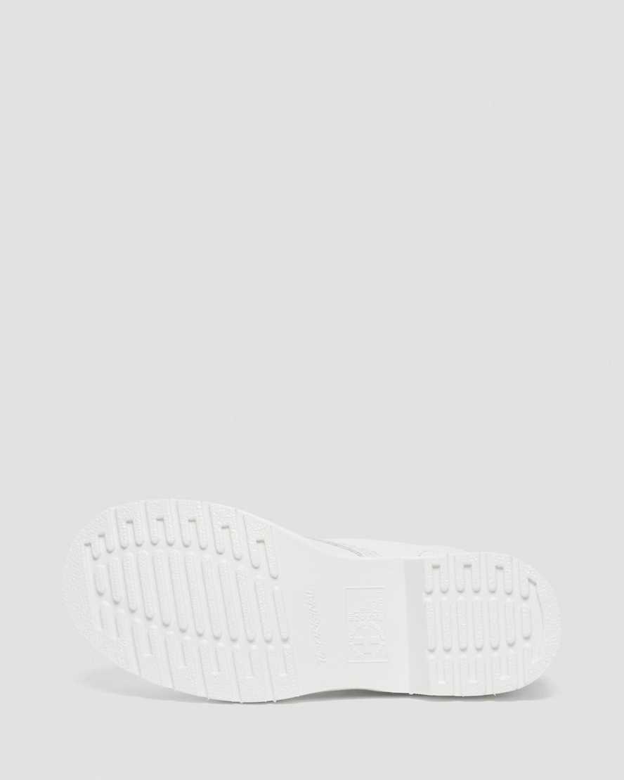 bílé dámské šněrovací boty dr. martens 1460 pascal mono