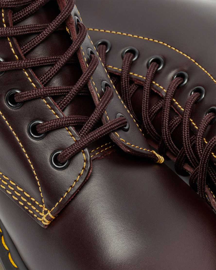 vínové dámské šněrovací boty dr. martens 1460 pascal atlas