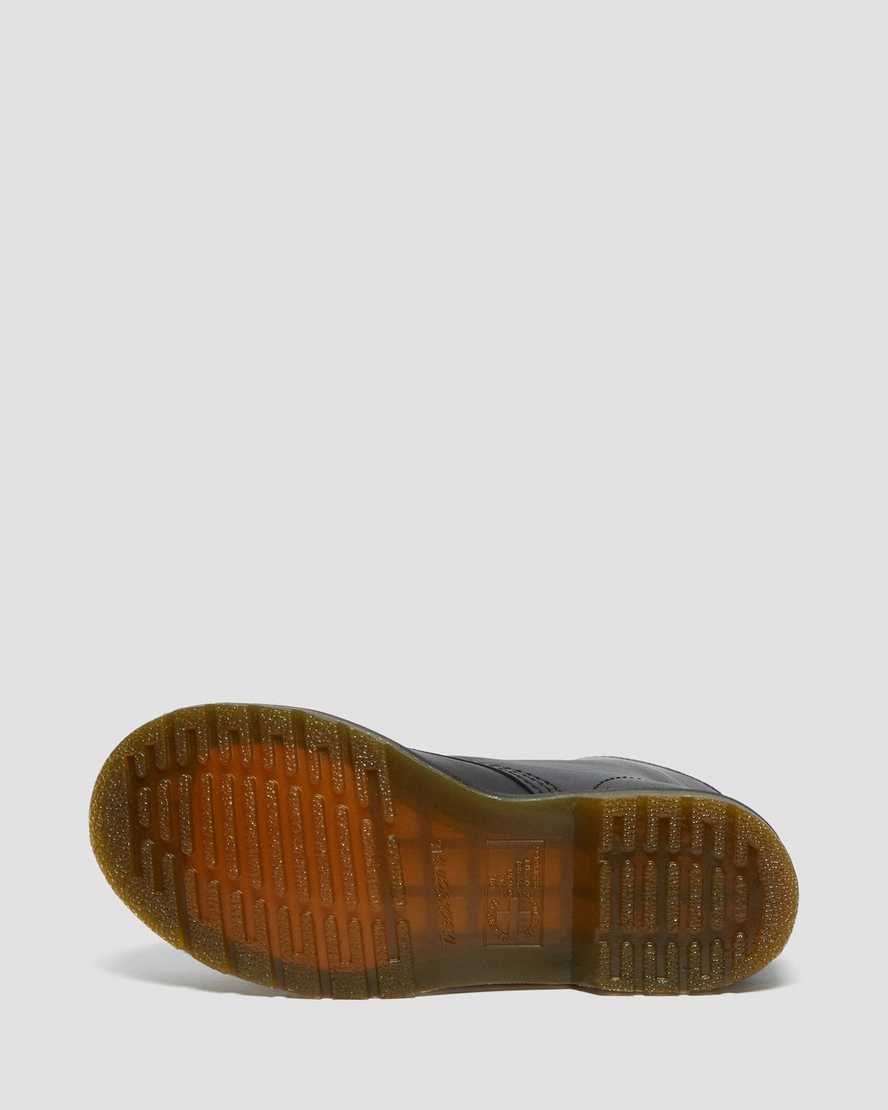 Černé dámské šněrovací boty dr. martens 1460 vonda s květinovým vzorem