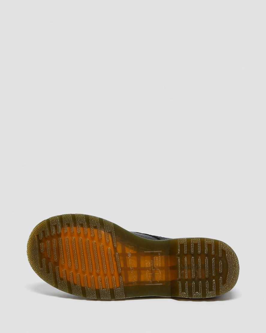 Černé dámské šněrovací boty dr. martens 1460 pascal iridescent hardware