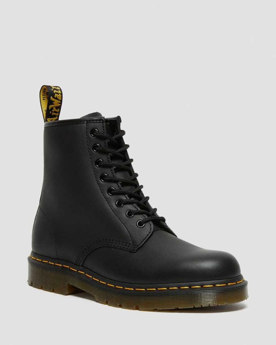 Černé dámské šněrovací boty dr. martens 1460 protiskluzové