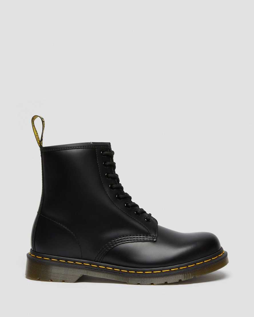 Černé dámské šněrovací boty dr. martens 1460 smooth