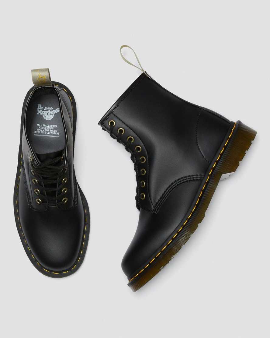 Černé dámské šněrovací boty dr. martens 1460 felix