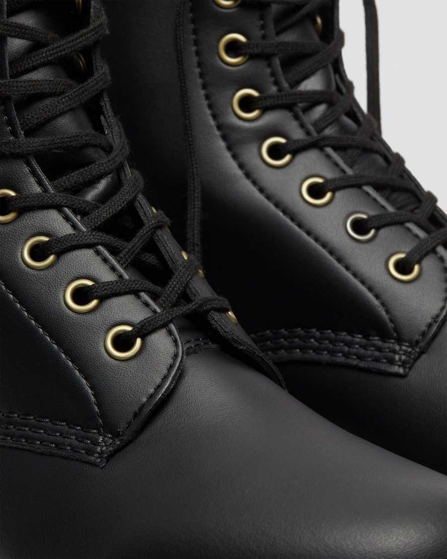 Černé dámské šněrovací boty dr. martens 1460 felix