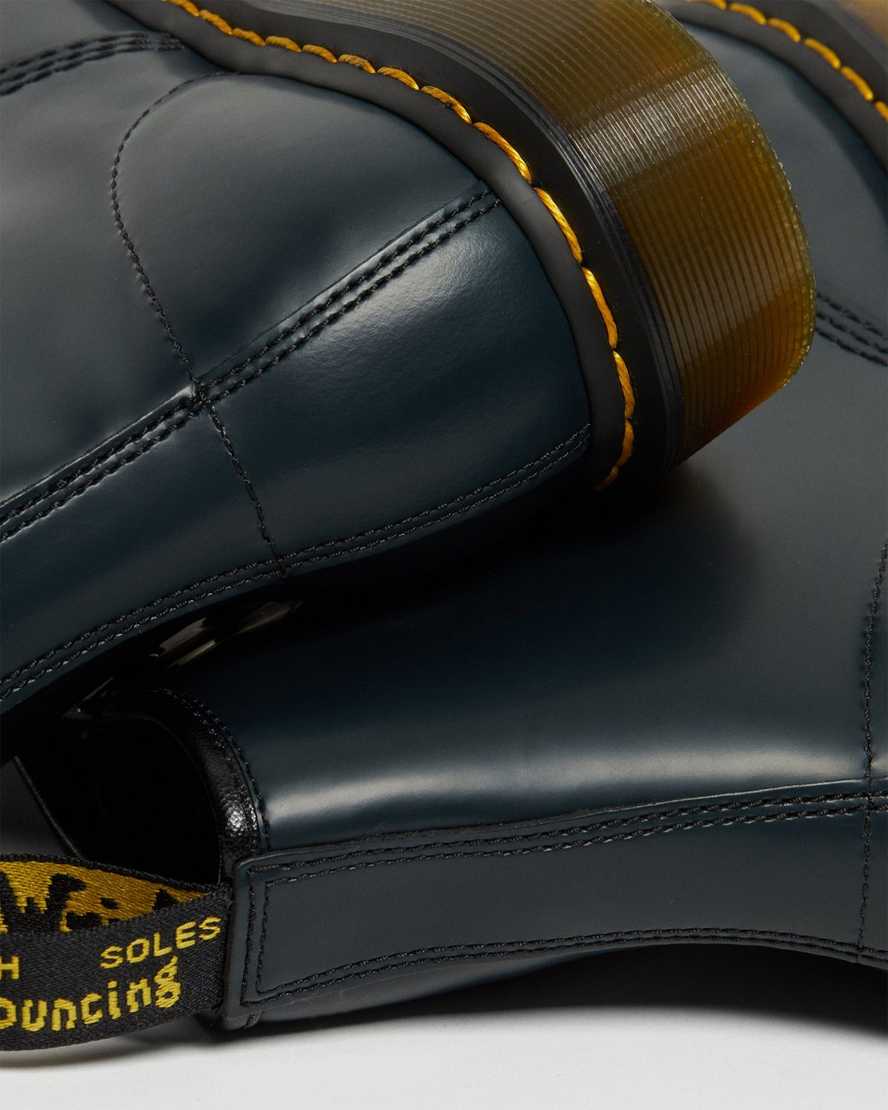 tmavě modré dámské šněrovací boty dr. martens 1460 smooth