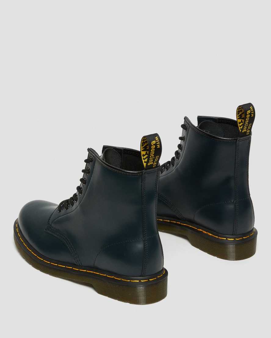 tmavě modré dámské šněrovací boty dr. martens 1460 smooth