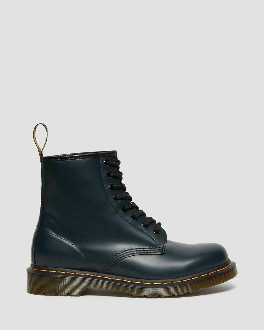 tmavě modré dámské šněrovací boty dr. martens 1460 smooth