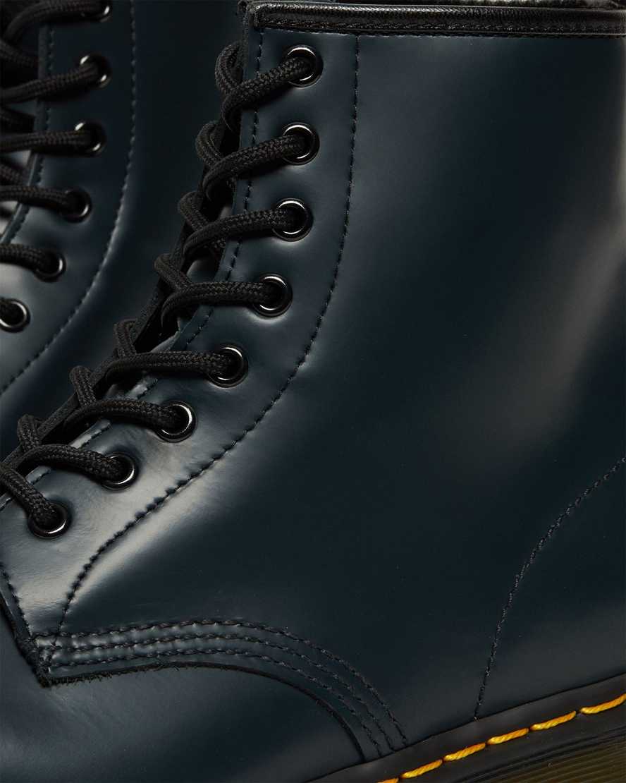 tmavě modré dámské šněrovací boty dr. martens 1460 smooth