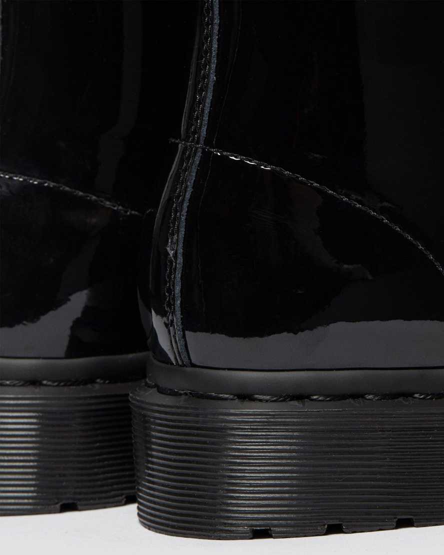 Černé dámské šněrovací boty dr. martens 1460 mono patent