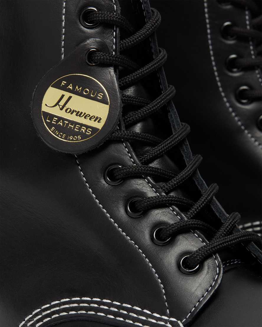 Černé dámské šněrovací boty dr. martens 1460 pascal cavalier