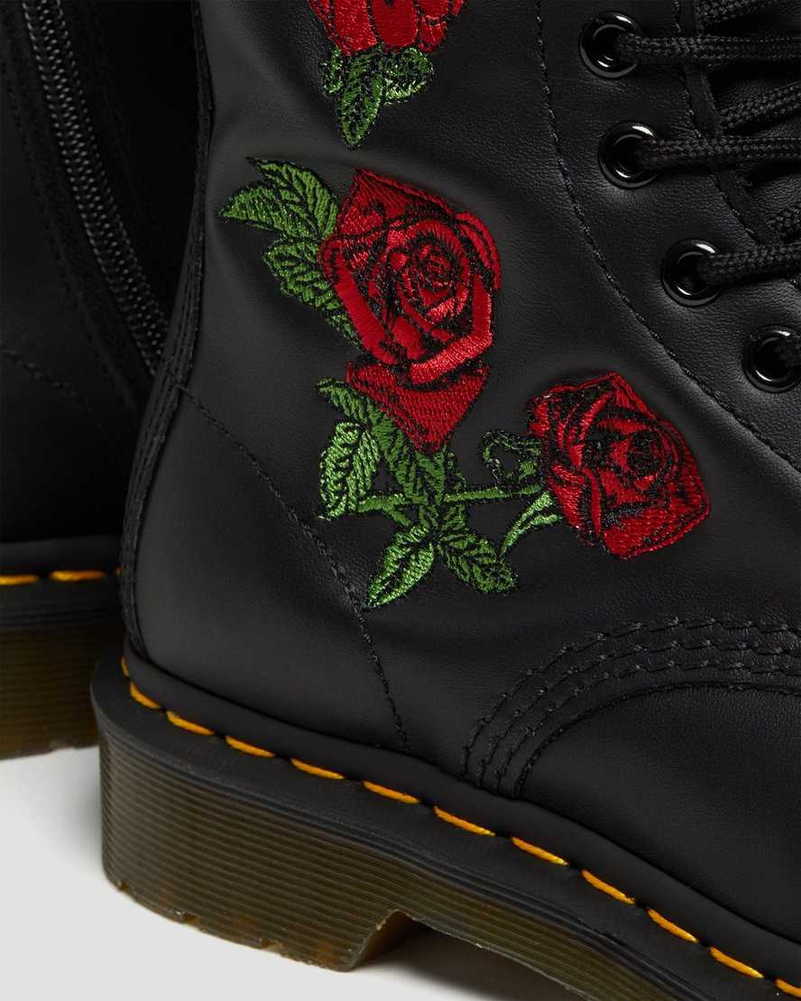 Černé dámské boty dr. martens 1914 vonda do poloviny lýtek