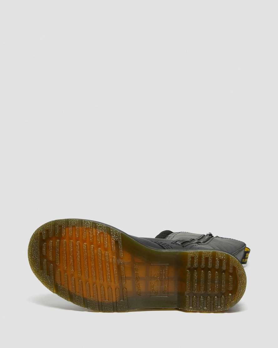 Černé dámské boty dr. martens 1914 vonda do poloviny lýtek