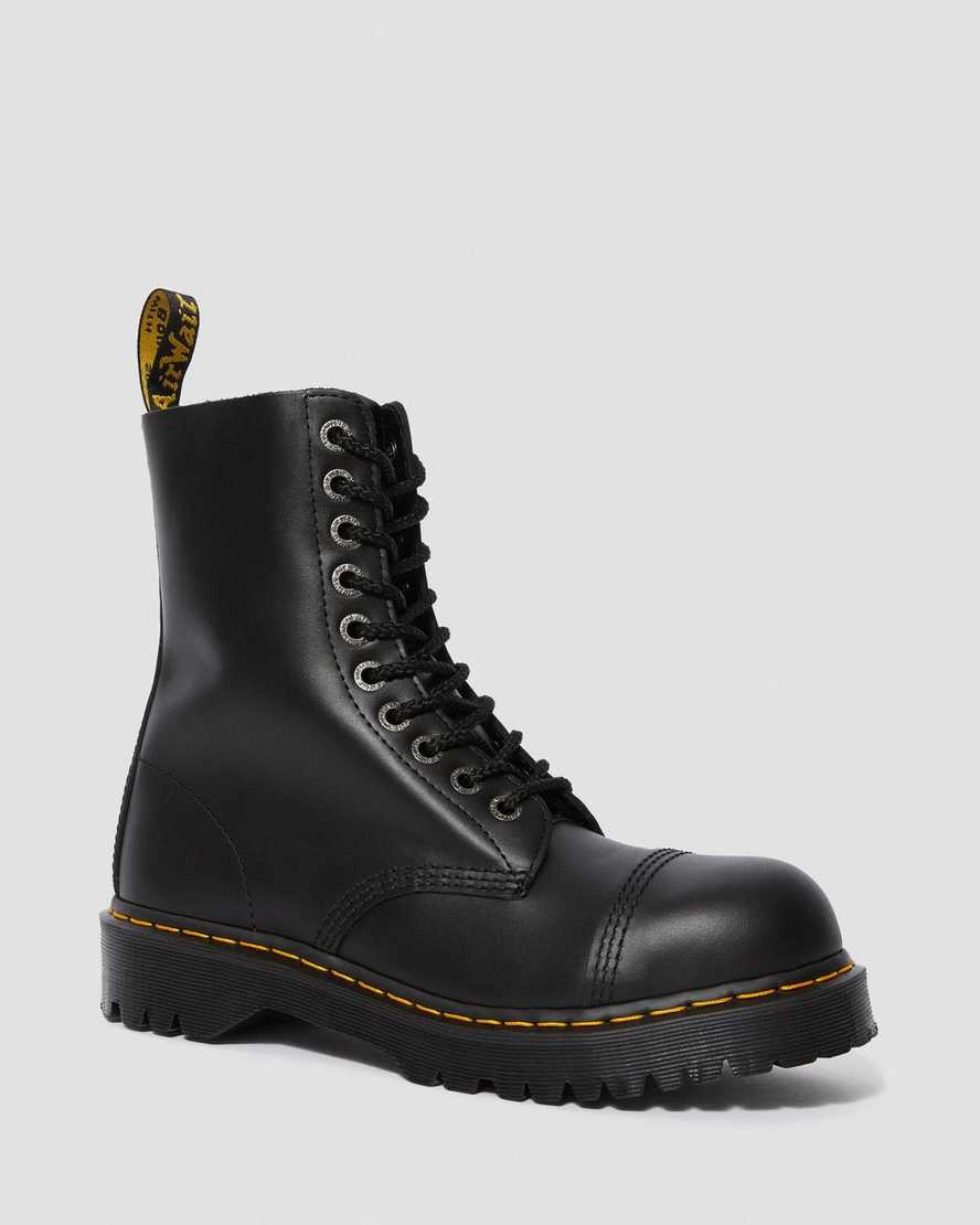 Černé dámské boty dr. martens 8761 bxb do poloviny lýtek